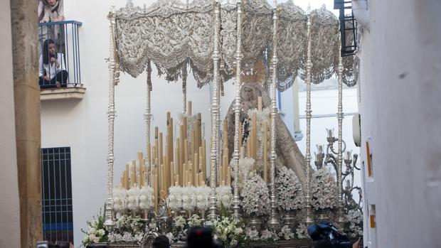 Así fue la entrada de la Virgen de la Paz y Esperanza de Córdoba