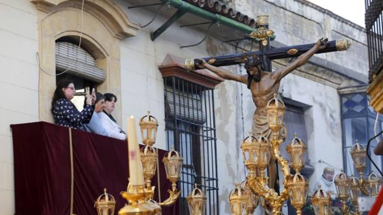 El Santísimo Cristo de la Misericordia en la pasada Semana Santa