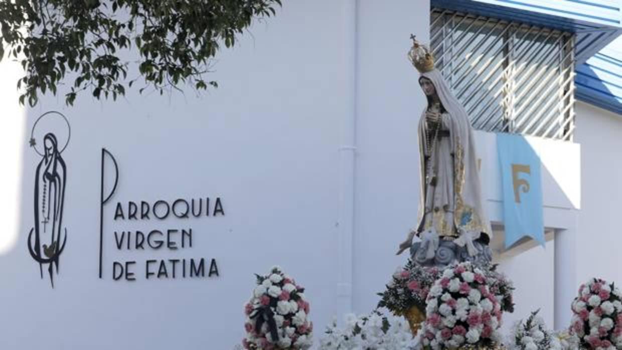 Salida de la Virgen de Fátima