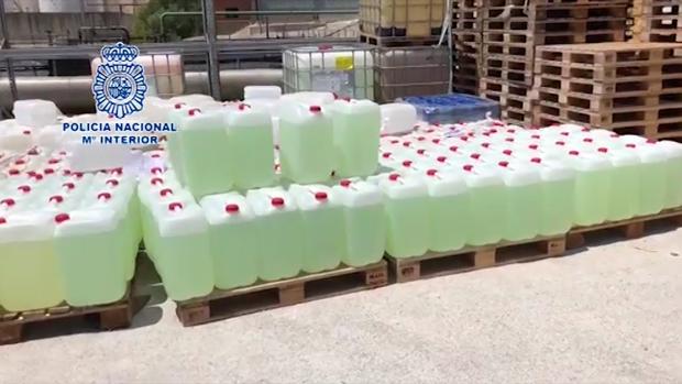 Intervenidos 2.000 litros de combustible en Algeciras para las narcolanchas