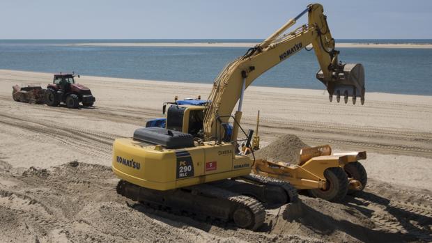 Comienza la regeneración de playas con arena «insuficiente y de peor calidad»