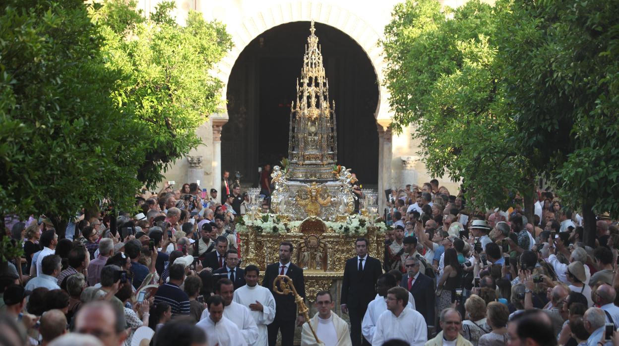 Procesión del Corpus Christi del pasado año