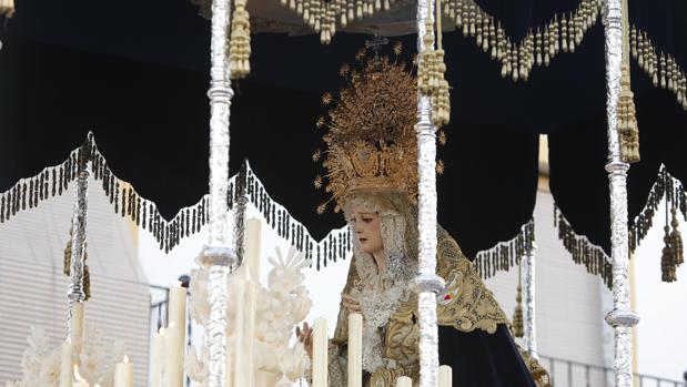 La entrada de la Virgen de la Piedad de Córdoba