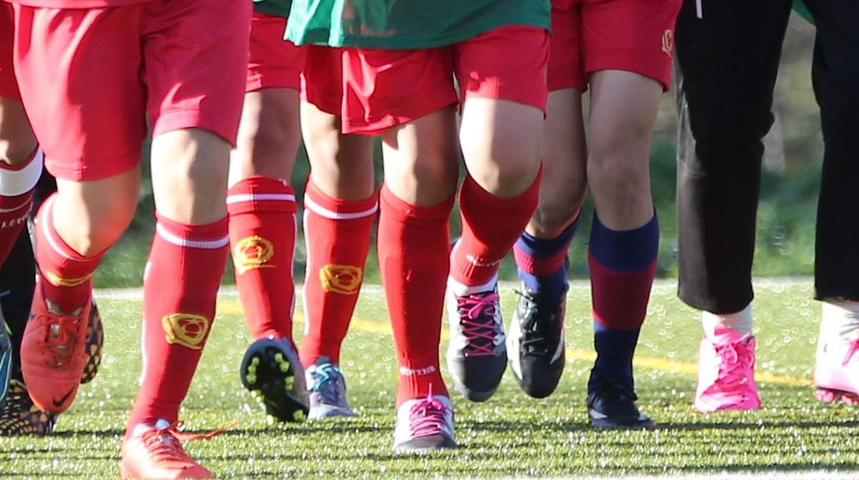 Entrenamiento de niños en Málaga