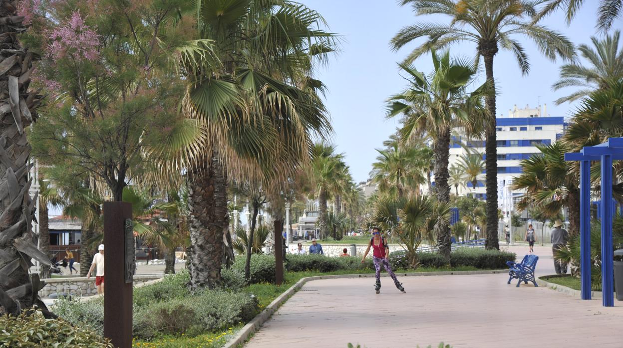 Paseo marítimo de Málaga