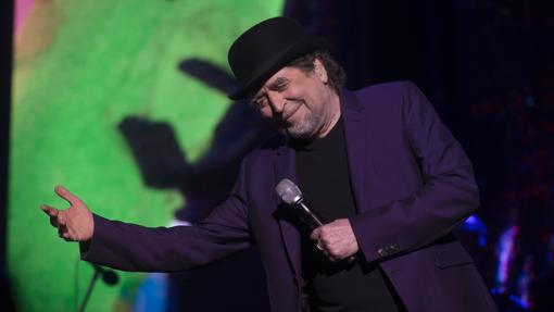 Joaquín Sabina, en un concierto de esta gira