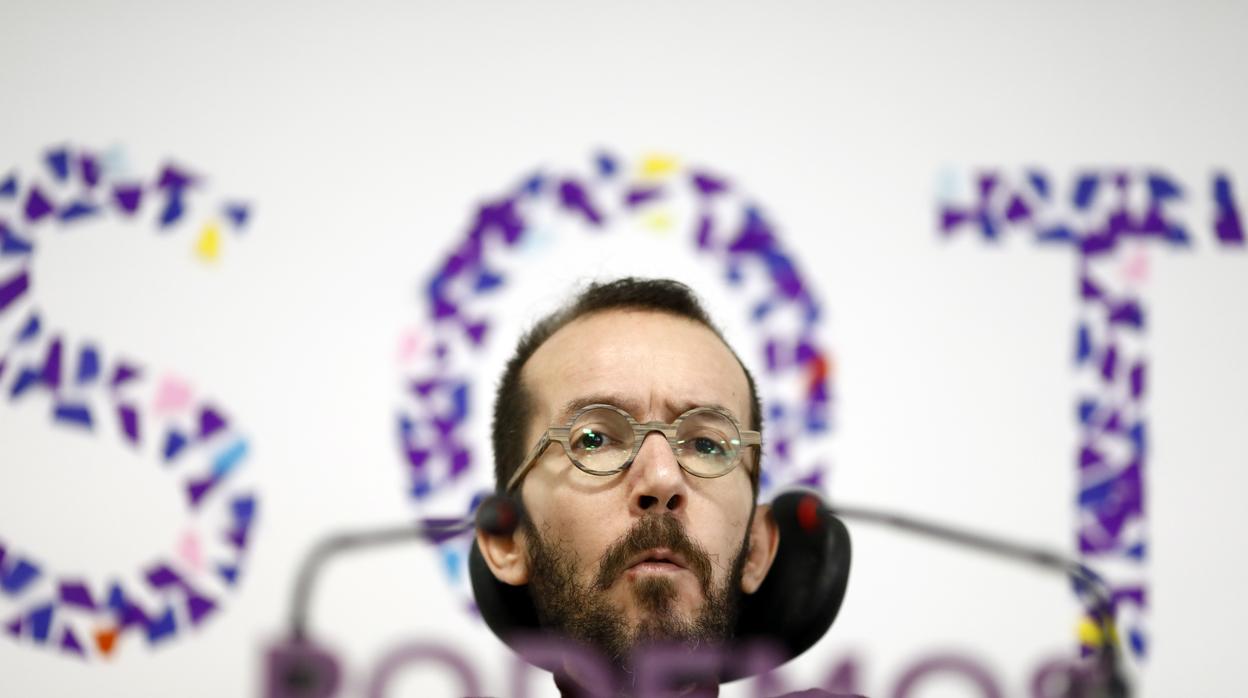 Pablo Echenique, secretario de Organización de Podemos