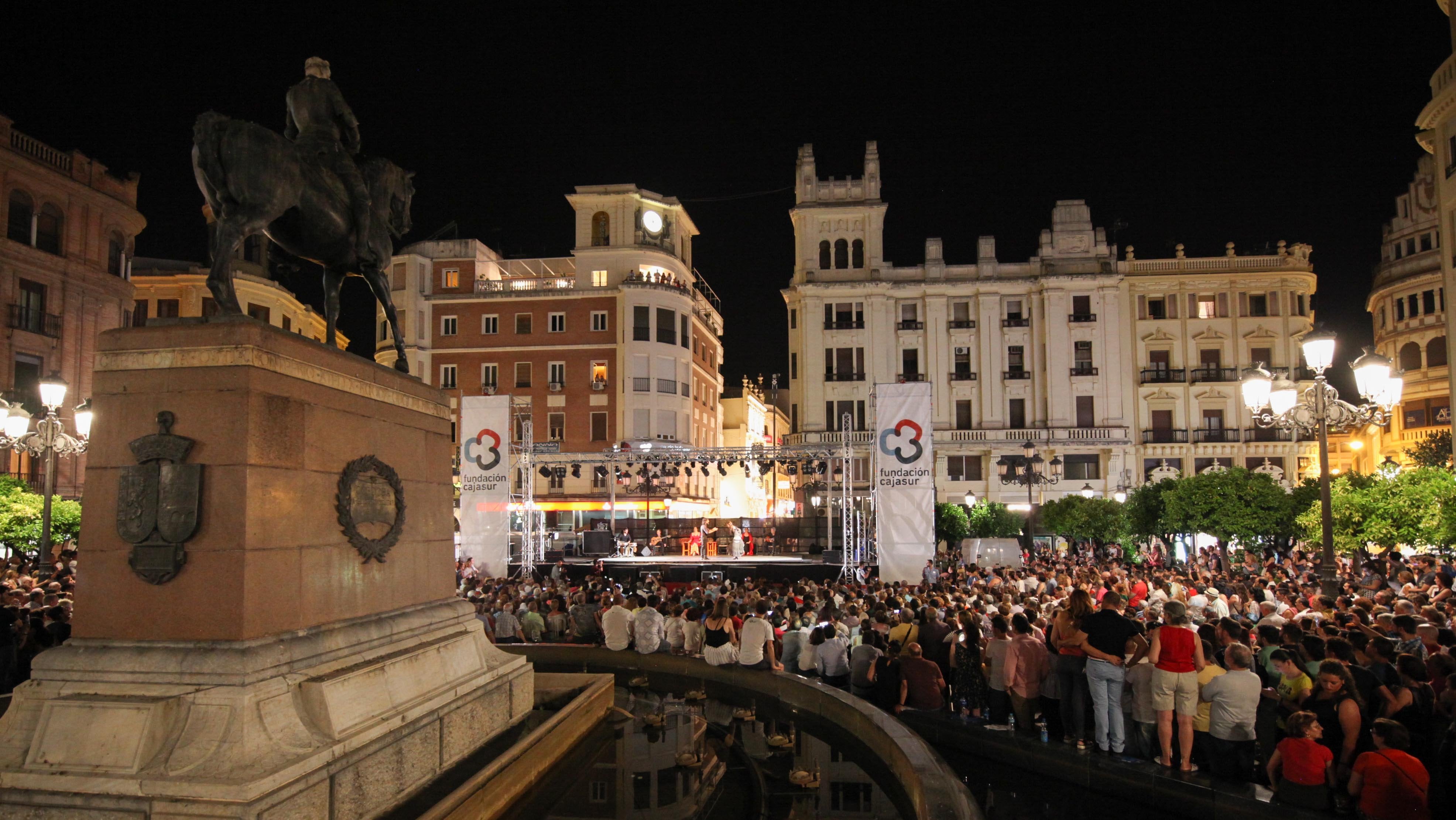 Una de las actuaciones de la última edición de la fiesta del flamenco