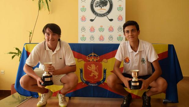 Diego Román, campeón de España de golf en Córdoba