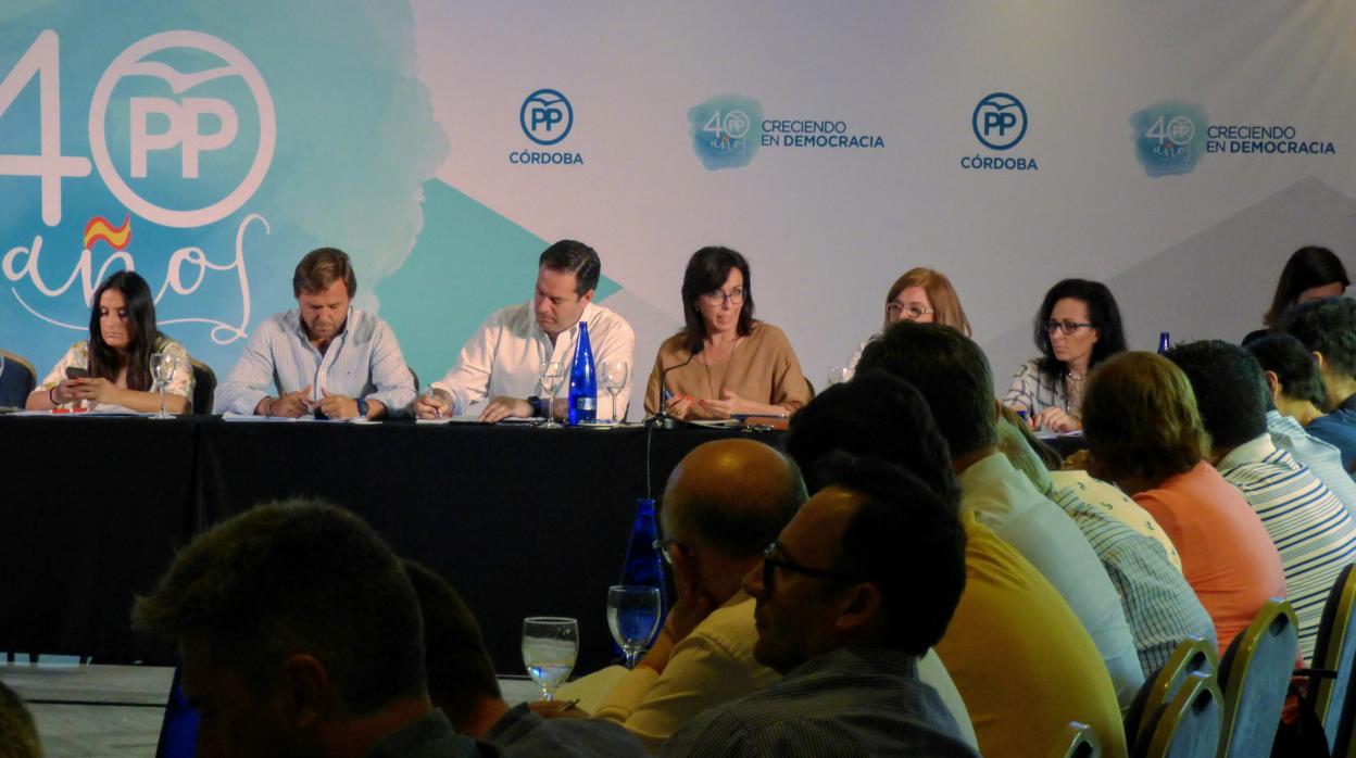 Reunión de Adolfo Molina con los presidentes locales del PP en la provincia de Córdoba