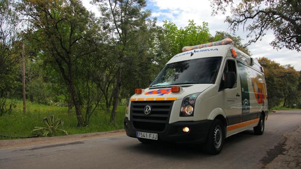 Vehículos de la empresa pública de emergencias sanitarias se han desplazado hasta el lugar del accicdente