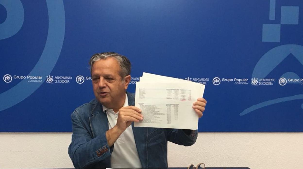 El viceportavoz del PP en el Ayuntamiento, Salvador Fuente