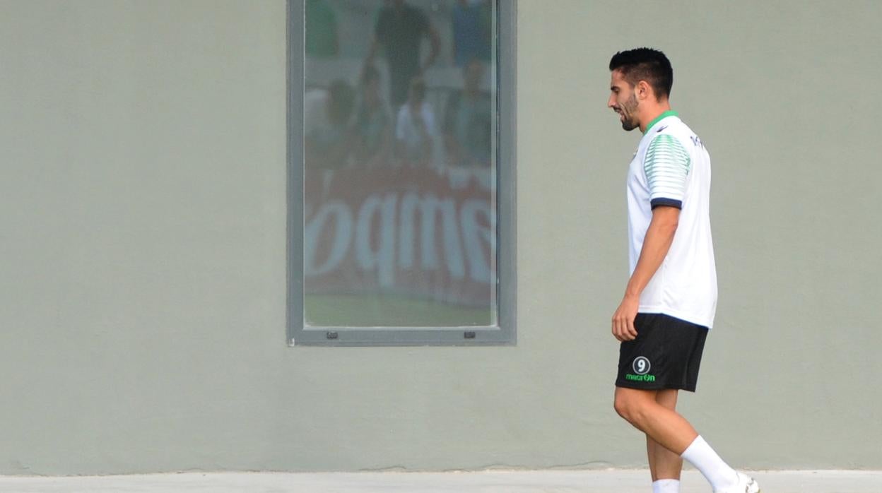 Chuli, durante su etapa como jugador del Betis