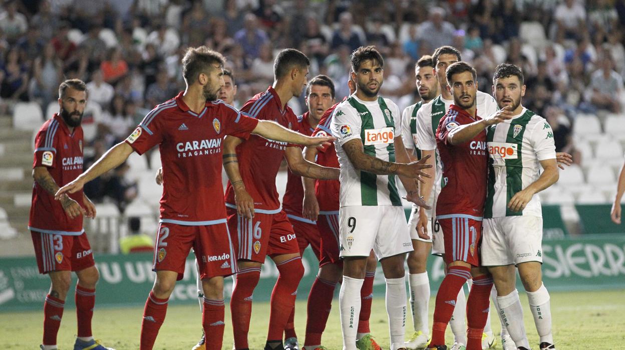 Jona, en un partido ante ek Zaragoza el curso anterior