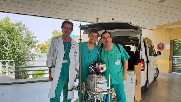 El Hospital Reina Sofía registra cuatro donaciones con la Red de Equipos Móviles de Donación en Asistolia