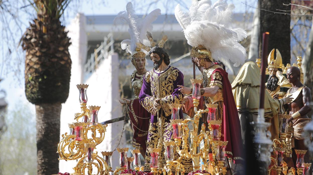 Nuestro Padre Jesús de la Redención, el pasado Lunes Santo