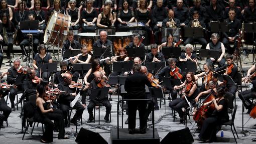 Una de las últimas actuaciones de la Orquesta con Lorenzo Ramos al frente