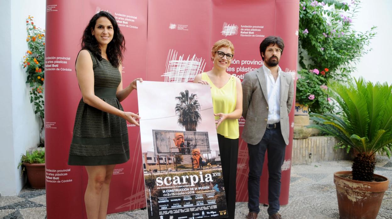 Presentación del cartel del festival de arte contemporáneo Scarpia