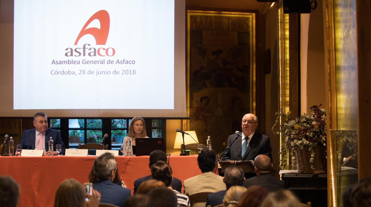 Asamblea de Asfaco celebrada ayer en Córdoba