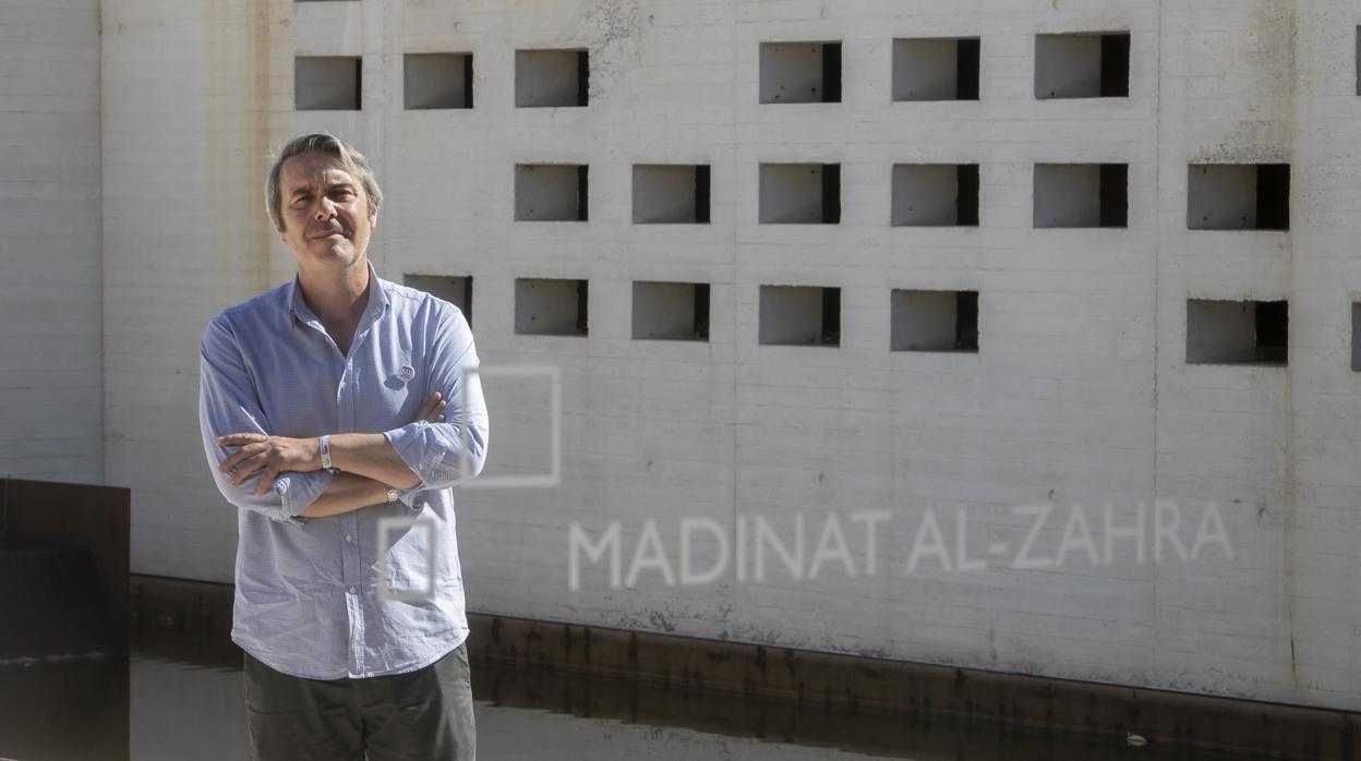 Montejo, fotografiado en Medina Azahara este martes