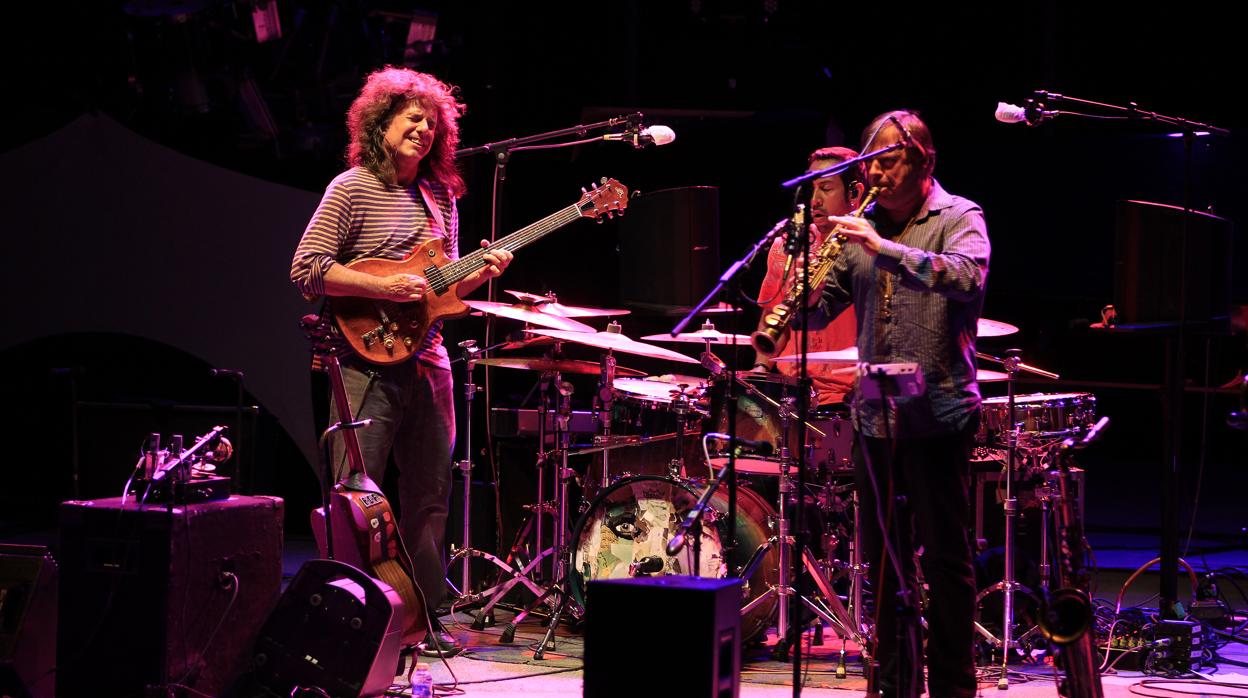 Pat Metheny, en un concierto anterior en el Festival de la Guitarra de Córdoba