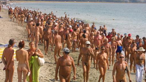 Naturistas en Vera