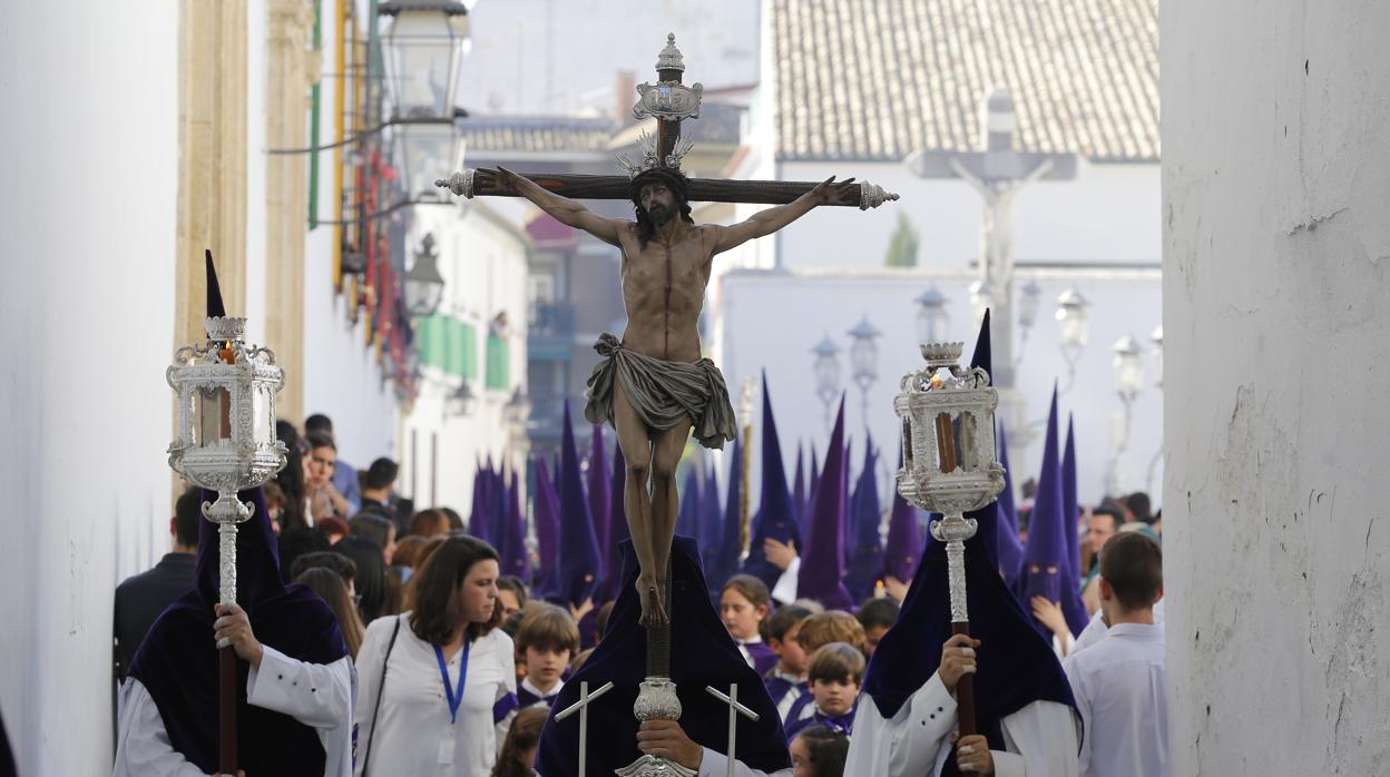 Cortejo procesional de la hermandad del Císter