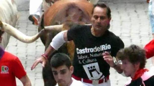 El cordobés Manolo Carretero presume de Castro del Río en su vuelta a los sanfermines