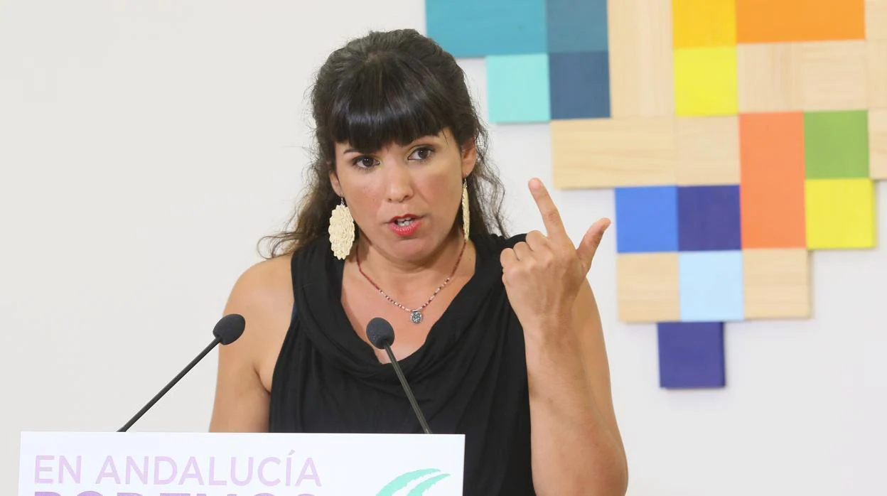 La coordinadora general de Podemos Andalucía