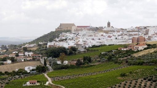 Vista panorámica del pueblo cordobés de Montilla