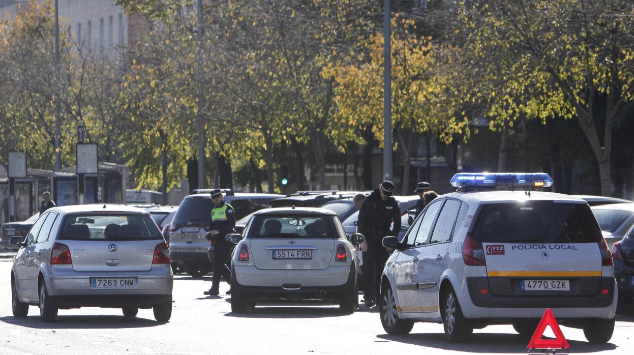 Un accidente de tráfico en la Avenida República Argentina de Córdoba