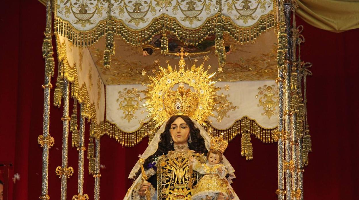 La Virgen del Carmen de Rute, tras su coranación