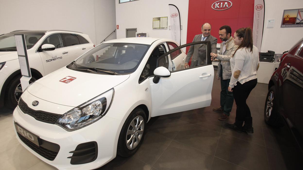 Un concesionario de coches en Córdoba