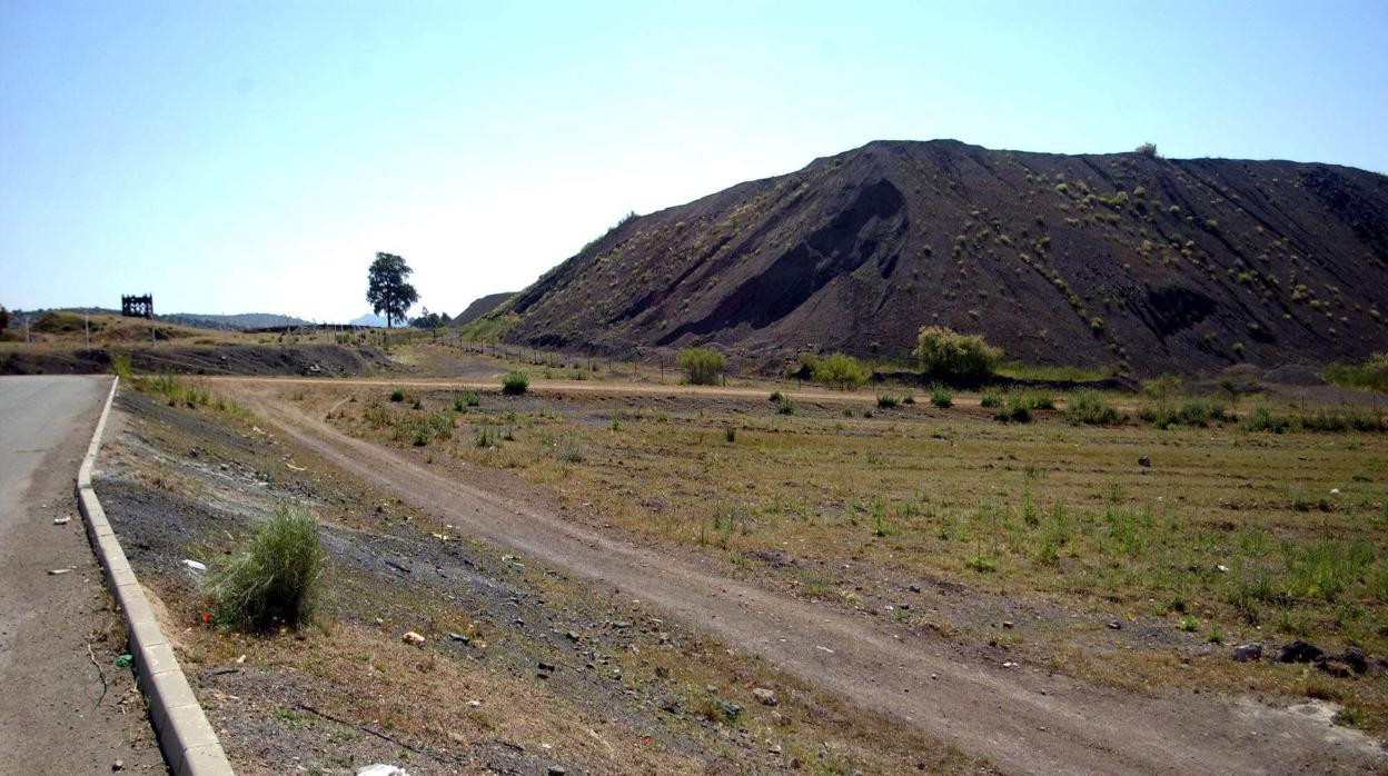 Una de las zonas mineras de Belmez