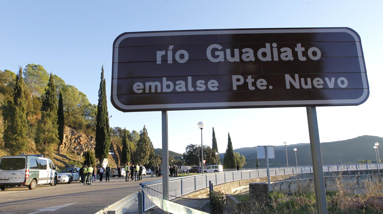 Embalse de Puente Nuevo, río Guadiato