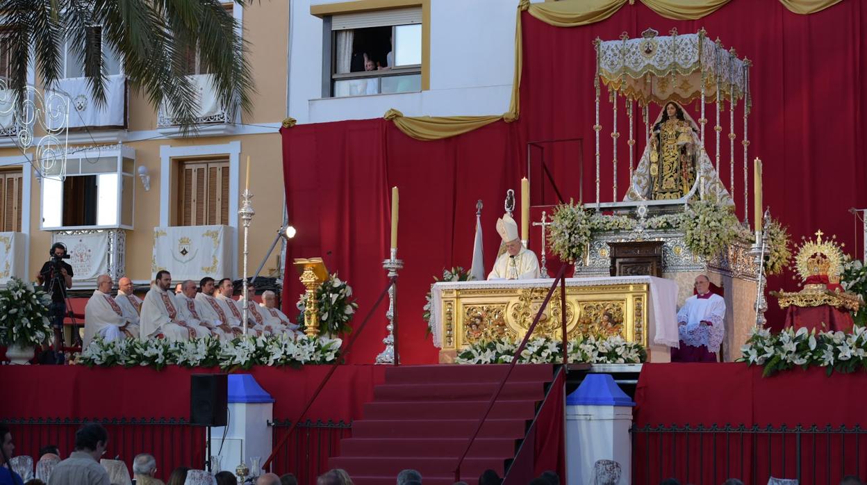 Coronación pontificia de la Virgen del Carmen de Rute