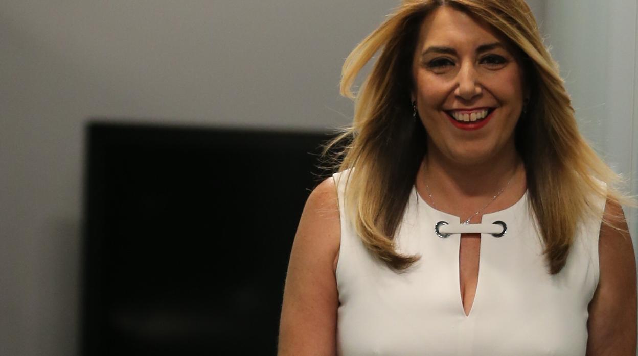 La presidenta de la Junta de Andalucía, Susana Díaz