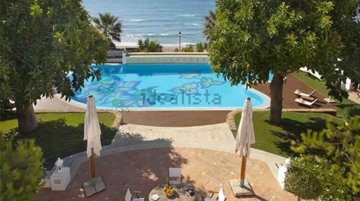 La piscina de la casa más cara de España