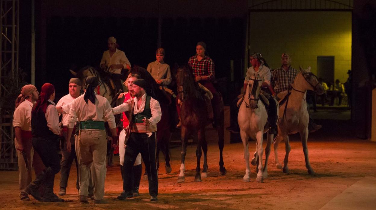 Una escena de «La duquesa de Benameji»