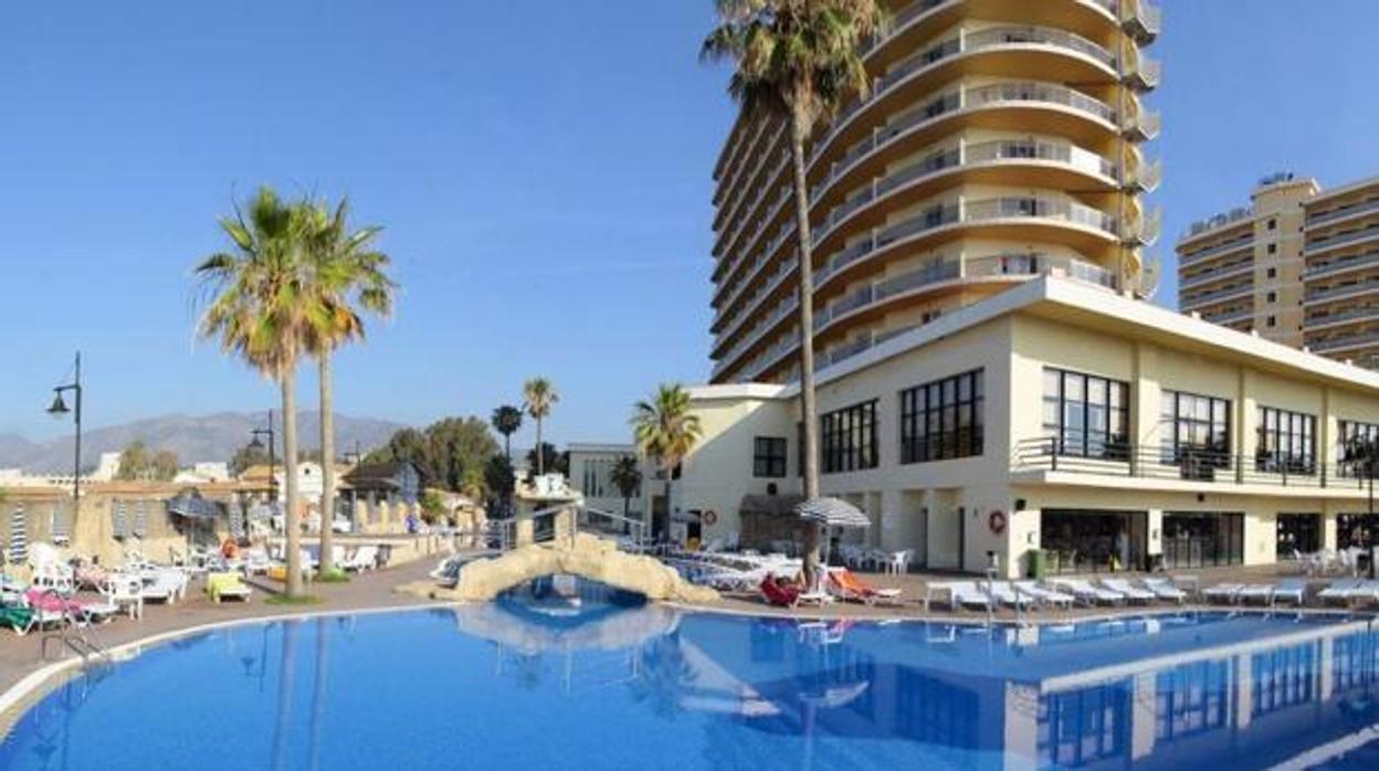 Hotel afectado en Torremolinos