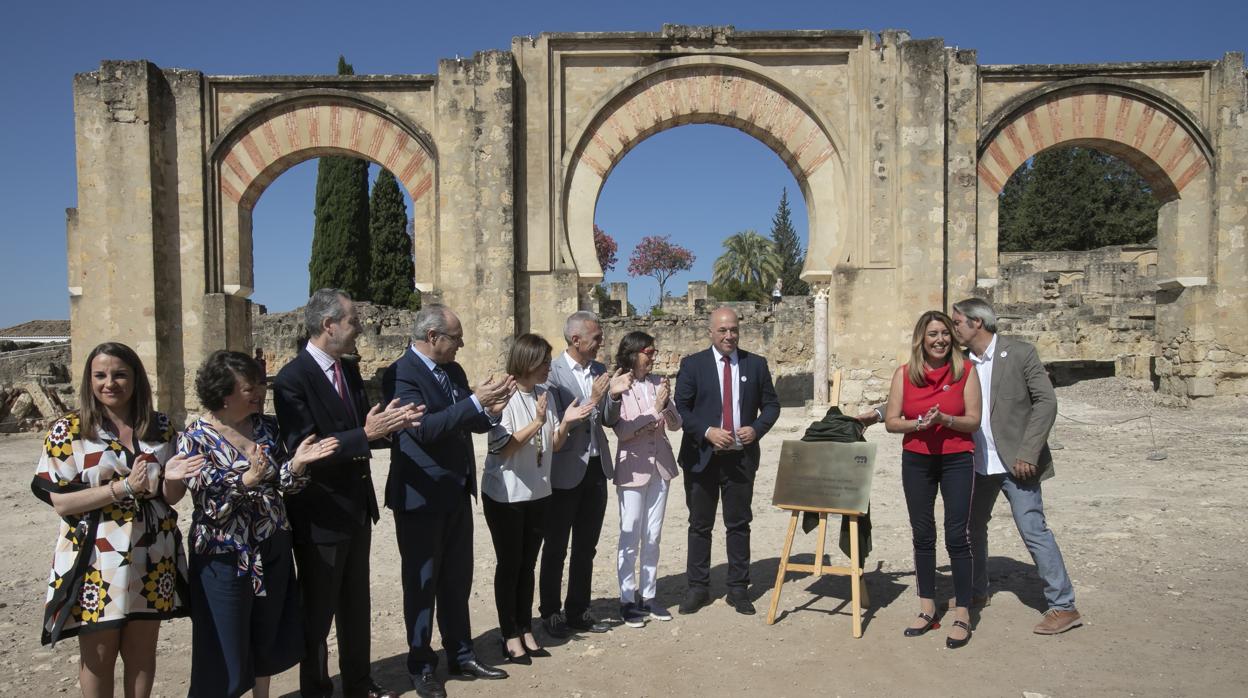 Representantes políticos visitan Medina Azahara