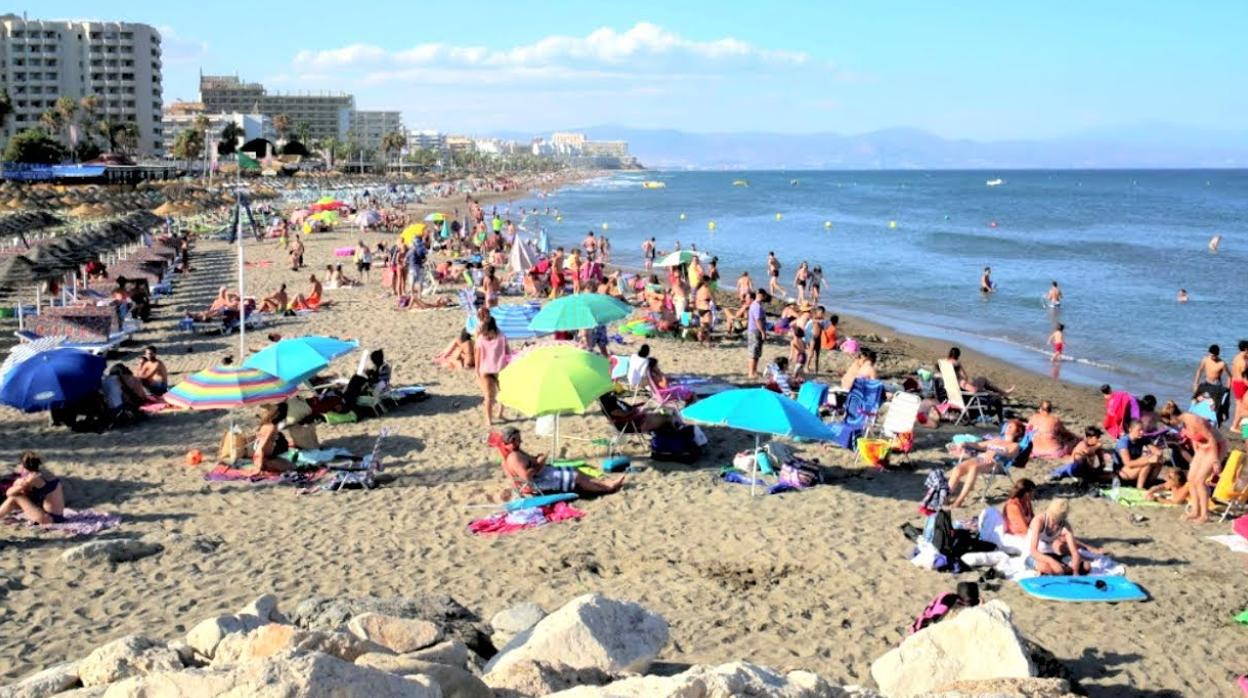 Playa Fuente de la Salud de Benalmádena