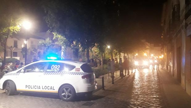 Muere una mujer en el incendio de su vivienda en la plaza de San Agustín en Córdoba