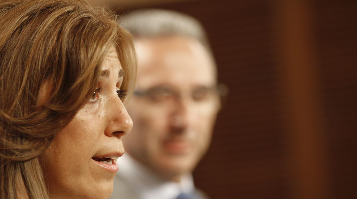 La presidenta de la Junta de Andalucía, Susana Díaz