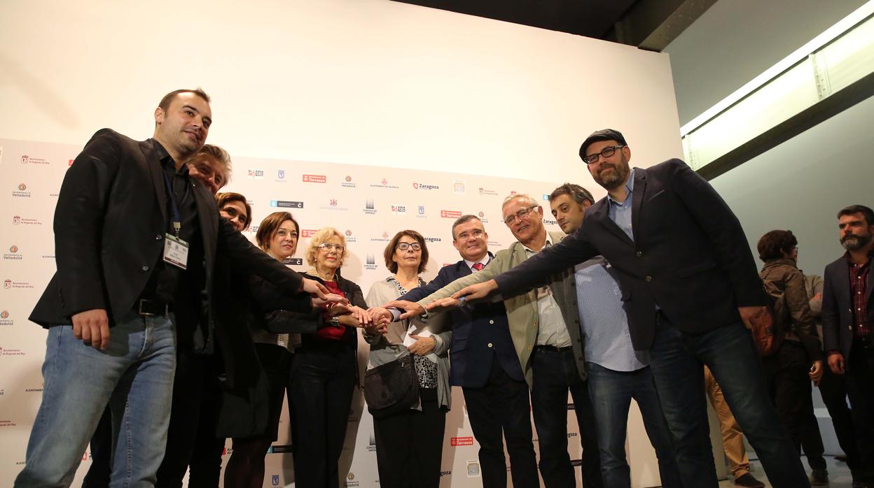 Isabel Ambrosio, Manuela Carmena e Inés Sabanés