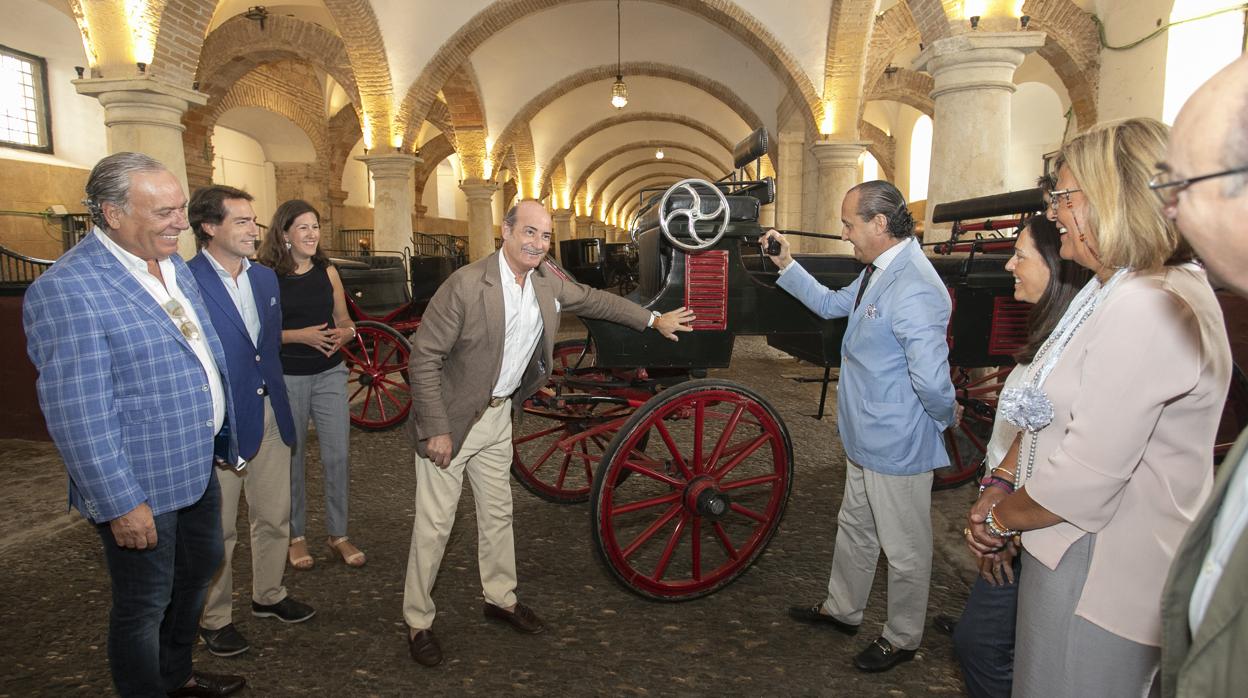 Presentación ayer, en Caballerizas Reales, del Concurso Internacinoal de Atalajes