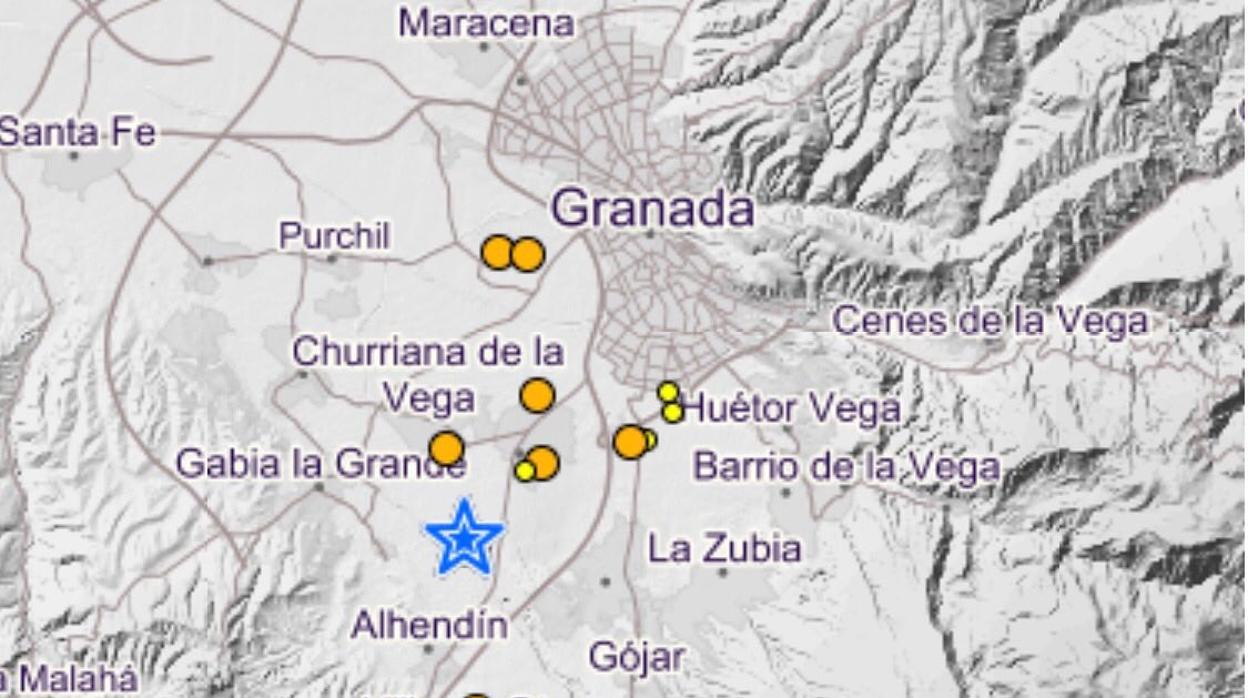 Alhendín, próximo a la capital de Granada, ha sido el epicentro del terremoto.