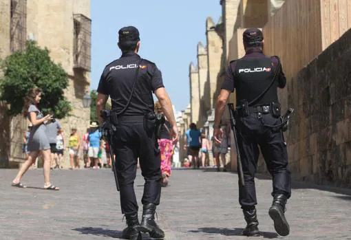 Vigilancia policial del entorno de la Mezquita-Catedral