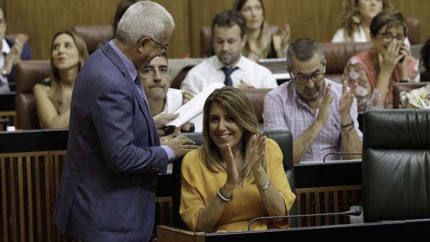 Susana Díaz añade incertidumbre al adelanto electoral y dice que mientras pueda gobernar, lo hará