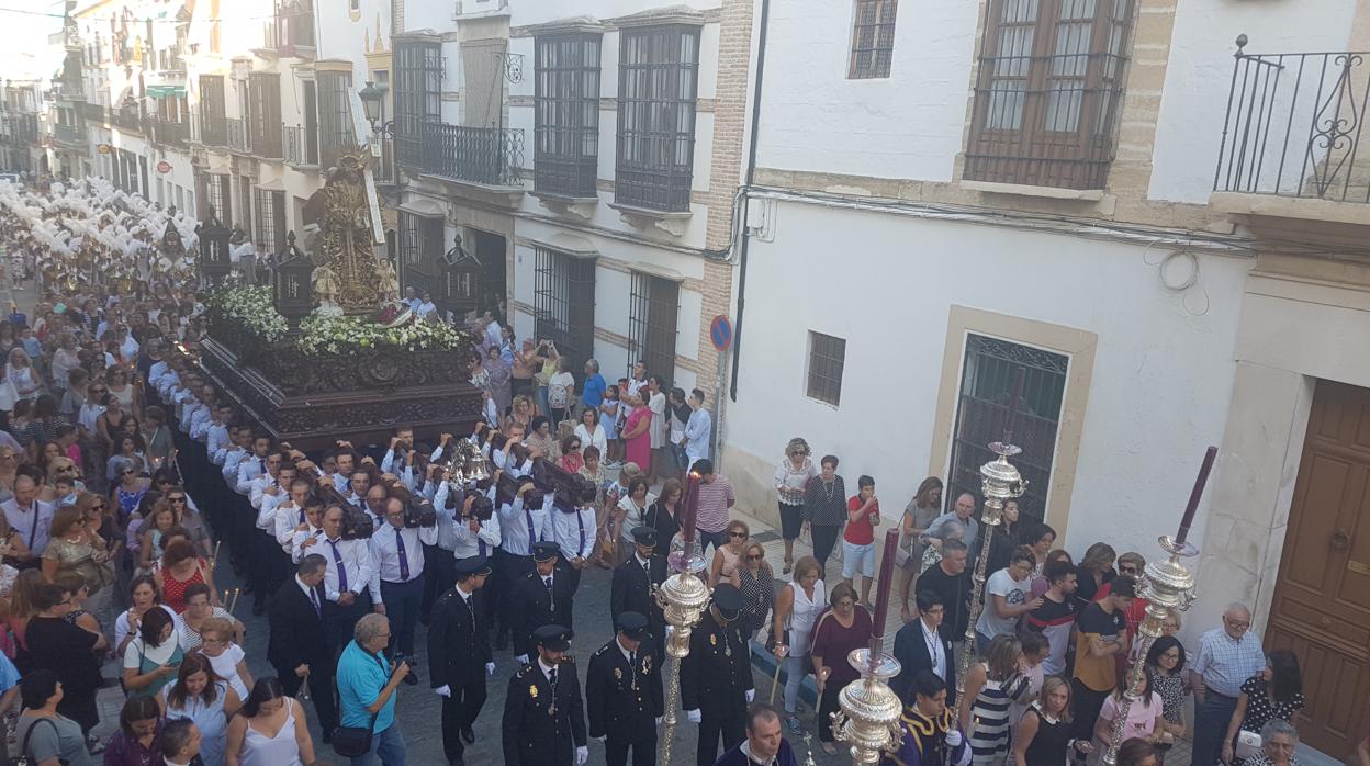 Procesión de Jesús Nazareno en Aguilar